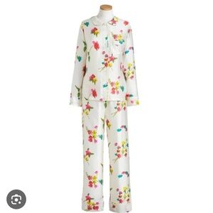 Annie Selke Women's Taffeta Floral Pajama Set - Pine Cone Hill